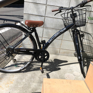 27インチお洒落自転車(黒) 