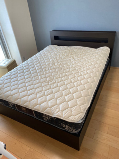 ワイドダブルベッド  フレーム