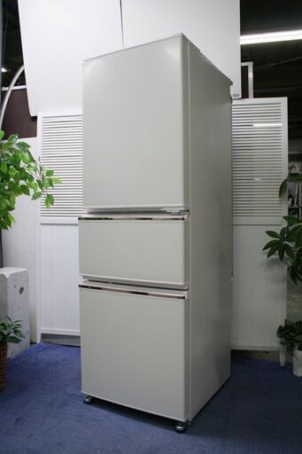 R2054) 三菱 3ドア冷凍冷蔵庫　自動製氷　272L　MR-CX27D-W 2019年製! 冷蔵庫 店頭取引大歓迎♪