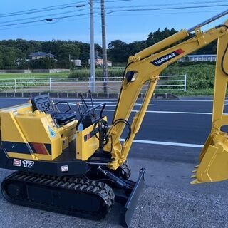 ヤンマー B17 ミニ油圧ショベル 2tクラス ユンボ バックホー シート