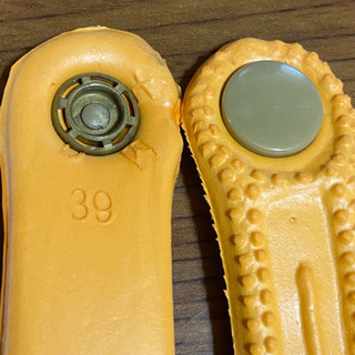 【XS 21〜22cm クロックス風サンダル ストラップ/付け替え用 2本1組】の画像