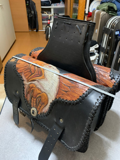 サドルバッグ　オーダー本革