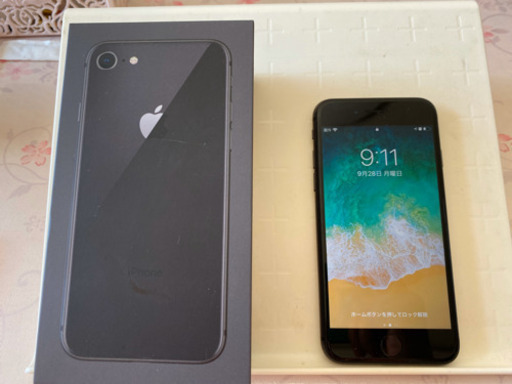 iPhone 8 64G SIMフリー　黒