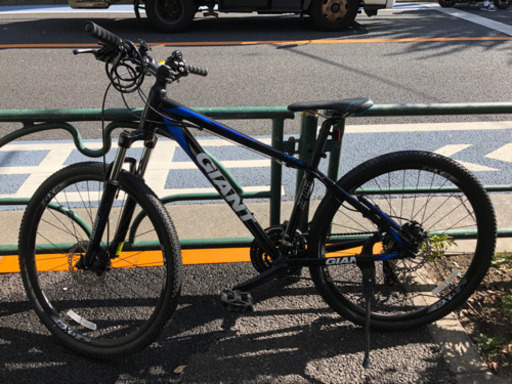 GIANT マウンテンバイク 21速 ブラック ブルー