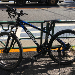 GIANT マウンテンバイク 21速 ブラック ブルー