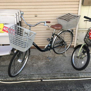 24インチ自転車/ダークグリーン