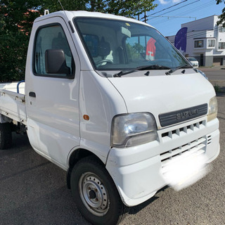 コミコミ価格】軽トラキャリィトラック 車検R3年7月11日 2段クレーン付  