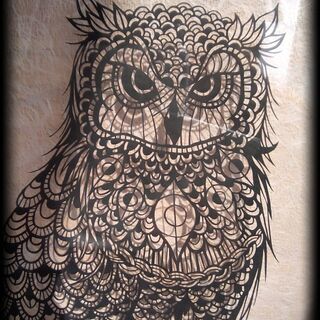 デザイン切り絵　宗像ユリックス　下絵も学べます♪　女性限定の画像
