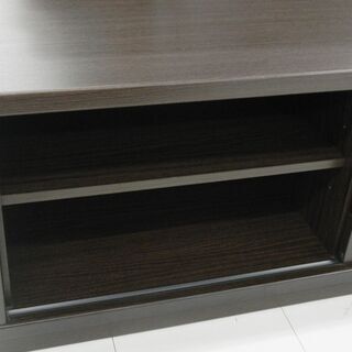 ニトリ ローボード 幅120.5×奥45×高46cm テレビボード ブラウン系 苫小牧西