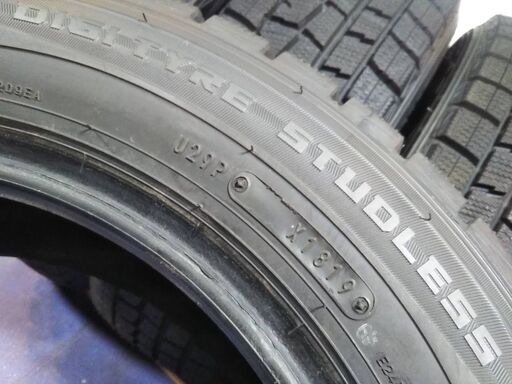 冬 14インチ☆極上☆2019年【~95％富山】4本 日本製 ダンロップ 175/65R14【点検OK】中古 フィット キューブ パッ