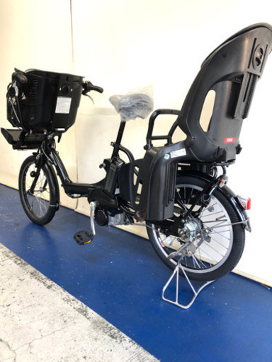 ブリヂストン アンジェリーノ　20インチ 3人乗り 8.7ah 黒色　電動自転車