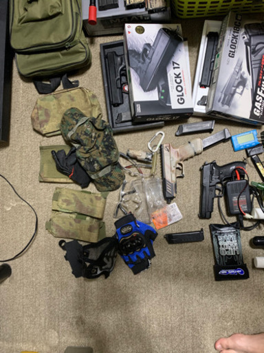 『直接お渡し限定』サバゲー辞めるので全部売ります。気軽に問い合わせ下さい。