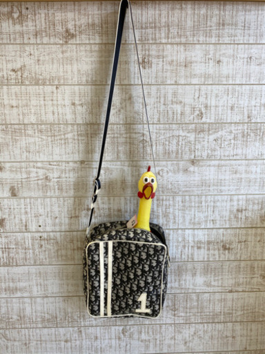クリスチャンディオールトロッター柄ショルダーバッグ