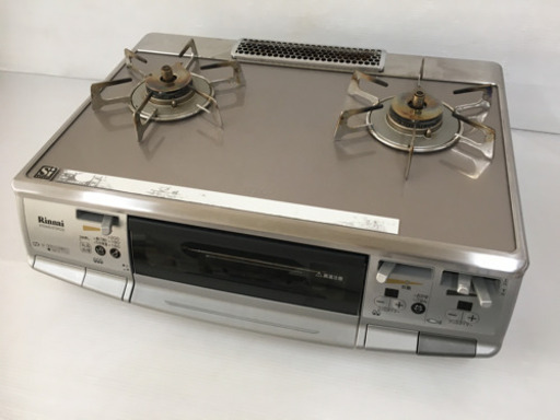 都市ガス用◆Rinnai リンナイ ◆ガラストップ ガステーブル RTS-S660VGTS-L 2011年製