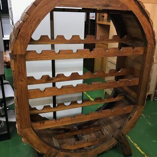 【愛品館八千代店】大型木製ワインラック