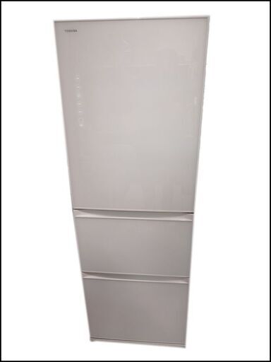 美品/東芝◆VEGETA ベジータ/GR-M36SXV◆冷凍冷蔵庫/363L/3枚ドア◆グランホワイト/2018年製