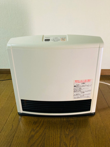 受付終了しました。ガスファンヒーター　15畳　東京ガス\u0026リンナイ　現役バリバリ ホース3メートル付き