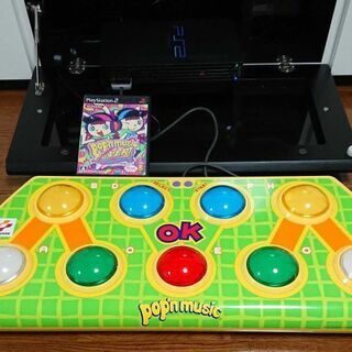 ポップンミュージック アーケードコントローラー プレステ2