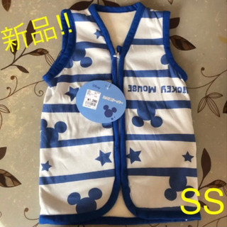 【新品!!】ミッキー スリーパー ベスト SS