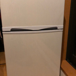 2ドア冷凍　冷蔵庫