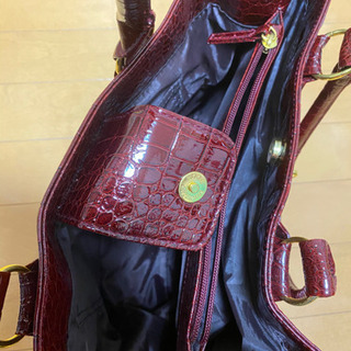 美品　クロコダイル式カバン
