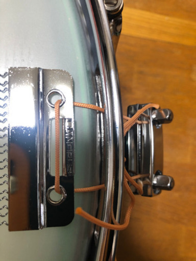 pearl モーガン・ローズ スネア　14×5インチ スチールシェル