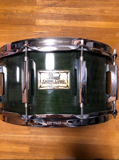 pearl カスタムクラシック スネア　14×6.5インチ