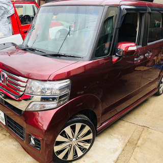 N-BOX カスタム　車検2年付