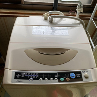 【商談中】日立　全自動　洗濯機　6kgの画像
