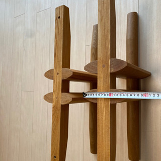 【近藤工芸】【無垢】ローテーブル用脚の画像