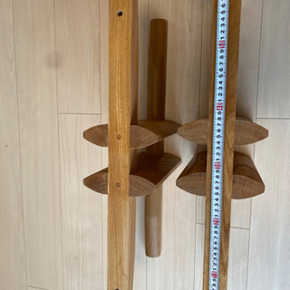 【近藤工芸】【無垢】ローテーブル用脚の画像