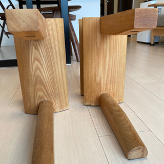 【近藤工芸】【無垢】ローテーブル用脚の画像
