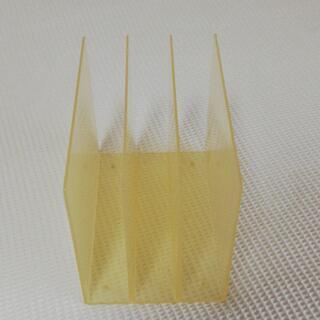 無印良品 スチロール 仕切りスタンド・クリア 3仕切・小の画像