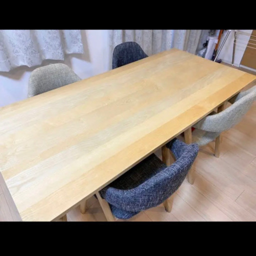 【状態良好／格安】ダイニングテーブル、チェア×4