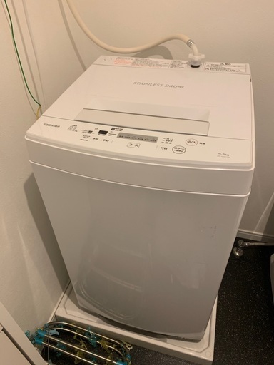 TOSHIBA 2018年製　全自動洗濯機
