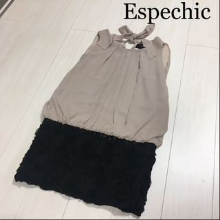 Espechic ノースリーブワンピース　ドレス