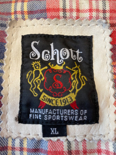 Schott ライダースジャケット(再値下げ)