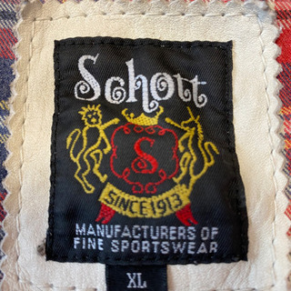 Schott ライダースジャケット(再値下げ)の画像