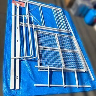 NITORI/ニトリ ロフトベッド スチールミドルベッド セパタN シングル ホワイト 【自社配送は札幌市内限定】の画像