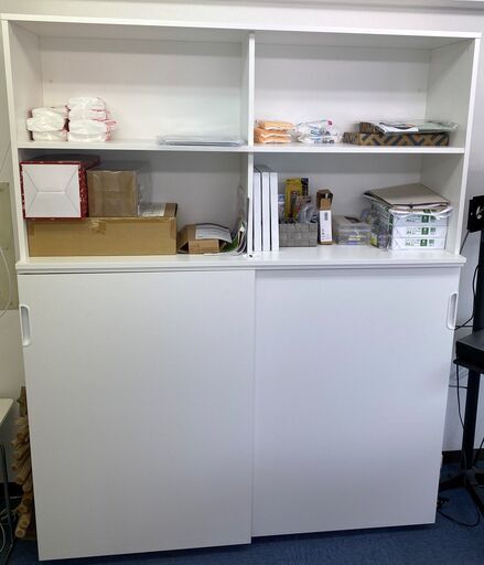 IKEA GALANTシリーズ　廃盤品　ホワイト　三段　付属品付き　新生活 GALANT - cabinet with sliding doors, white, 160x120 cm | IKEA