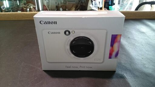 未開封品 Canon (キャノン) インスタントカメラ スマホプリンター iNSPiC ZV-123-PW