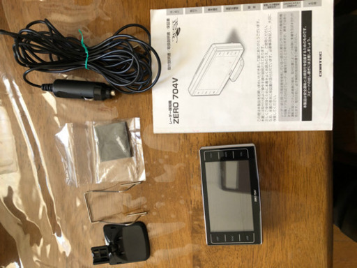 コムテック ZERO704Ｖ　レーダー探知機