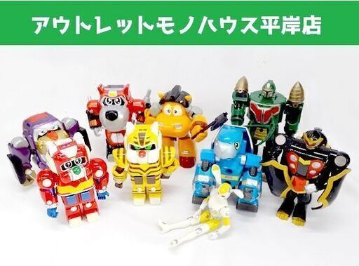 テツワン探偵 ロボタック フィギュア 9体セット/カメロック モグラッキー ダークロー カバドス トラボルト スピーダム マイトバーン ミミーナ 1998 メタルヒーロー  ☆ PayPay(ペイペイ)決済可能 ☆ 札幌市 豊平区 平岸 アウトレットモノハウス