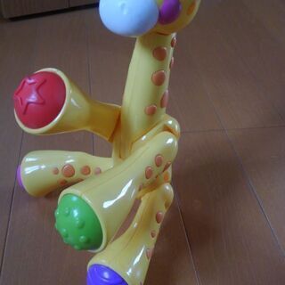 キリンのオモチャの画像