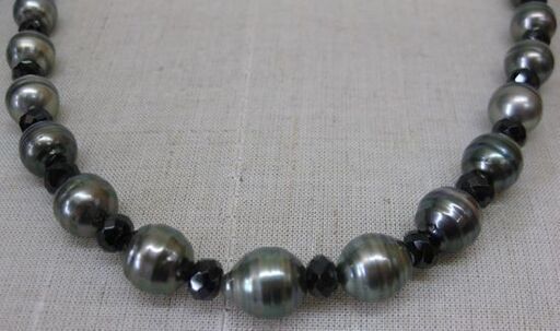 淡水 黒真珠 ネックレス　8.0mm 約60cm 真珠 パール 冠婚葬祭 フォーマル  ☆ PayPay(ペイペイ)決済可能 ☆ 札幌市 豊平区 平岸 アウトレットモノハウス