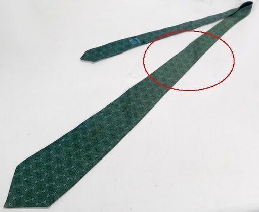 未使用★本物 HERMES/エルメス シルクネクタイ 2本セット/青・緑系 メンズファッション  ブルー グリーン 柄☆ PayPay