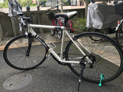 自転車　フラットバーロードバイクIntermax Aqua