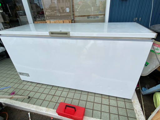 SANYO 大型冷蔵庫  チェストフリーザー SCR-R651G 冷凍ストッカー 671L 100V リサイクルショップ宮崎屋20.9.29