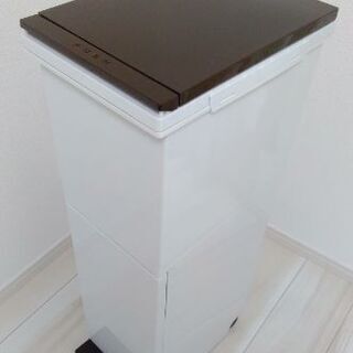 美品☆2段 スリム 分別ゴミ箱