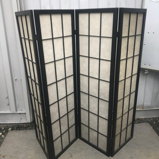 障子　スクリーン　衝立　4連　高さ150の画像